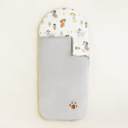 Śpiworek Sleepover Small (130×65cm) – Puppy picnic