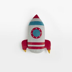 Poduszka dekoracyjna - Rakieta kosmiczna