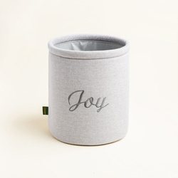 Kolekcja Timeless – Kosz na zabawki Mini Joy- Szary