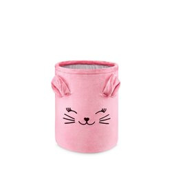 Kosz na zabawki mini Truskawkowy Kotek