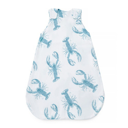 Śpiworek bambusowy 0-6 msc - Lobster Blue