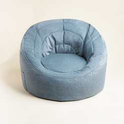 Kolekcja Timeless – Puf dziecięcy Niebieski