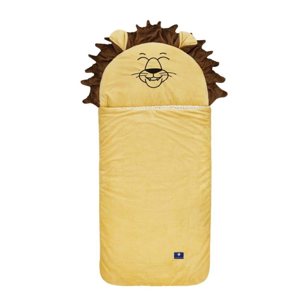 Duży śpiworek Sleepover 190×80 – Piaskowy lew