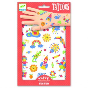 Kolorowe tatuaże dla dzieci – Tatuaże Djeco Słodziaki