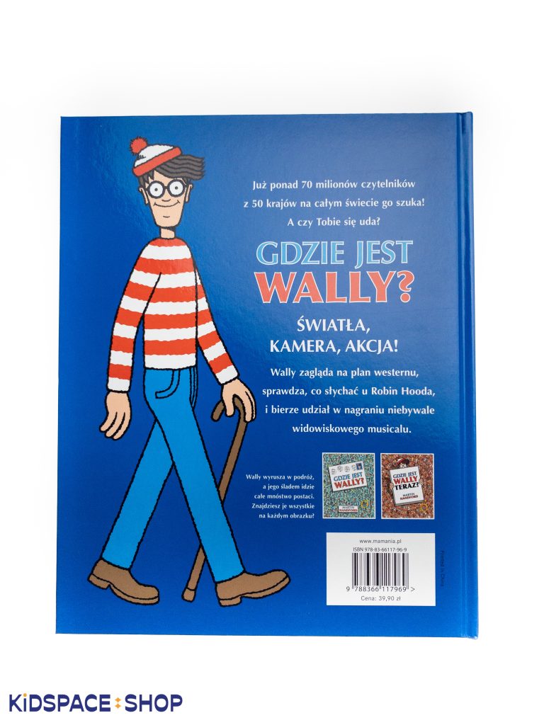 Książka Gdzie jest Wally? W Hollywood – Mamania