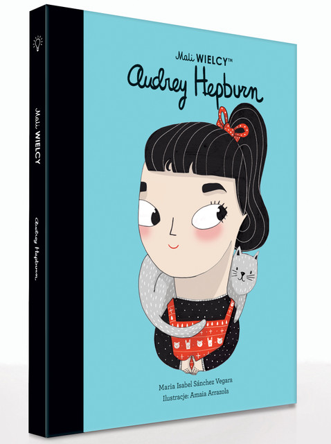 Książka Mali WIELCY Audrey Hepburn  – Smart books