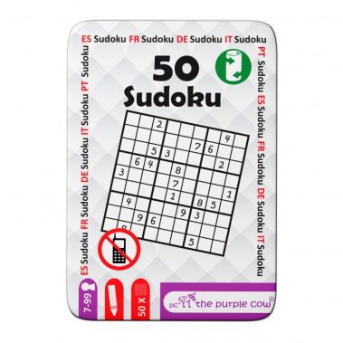 Zagadki logiczne dla dzieci: 50 Sudoku od The Purple Cow