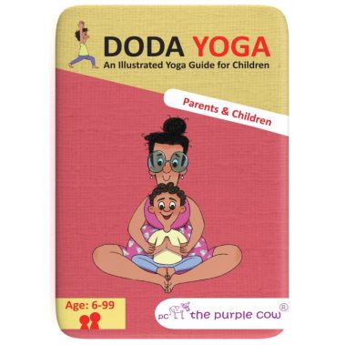 Joga dla dzieci KARTY Doda Yoga, Rodzice i Dzieci od The Purple Cow (po ang.)