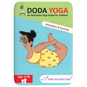 Karty do jogi Doda Yoga, Relaks i Spokój od The Purple Cow (po ang.)