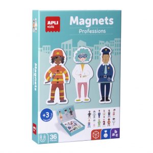 Magnetyczna układanka dla dzieci: Zawody od Apli Kids