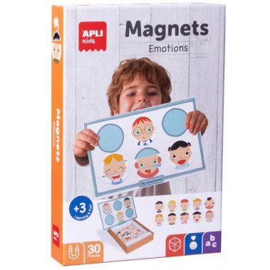Magnetyczne układanki dla dzieci: Emocje od Apli Kids