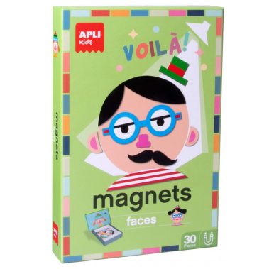 Magnetyczne układanki dla dzieci: Twarze od Apli Kids