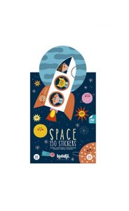Naklejki wielorazowe dla dzieci o kosmosie od Londji