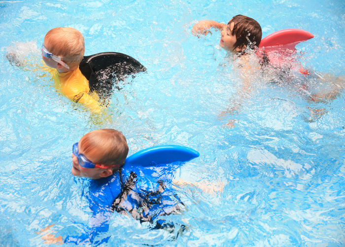 Płetwa do nauki pływania dla dzieci SwimFin – Niebieska