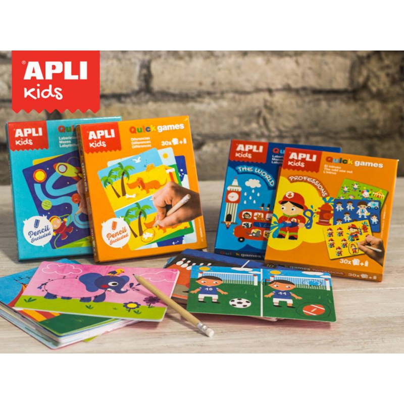 Podróżna gra dla dzieci Znajdź różnice, Sport od Apli Kids_1