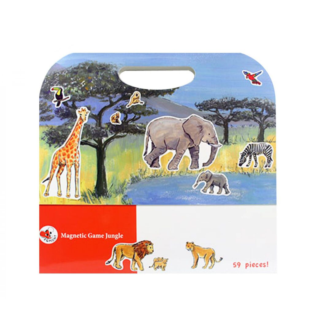 Układanka magnetyczna dla dzieci Gra Dżungla od Egmont Toys630651_1