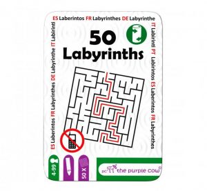 Zagadki logiczne dla dzieci: 50 Labiryntów od The Purple Cow