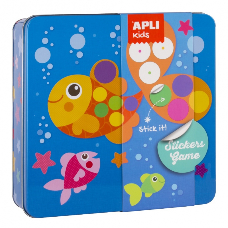 Zestaw naklejek dla dzieci naklejki Ocean od Apli Kids