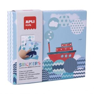 Zestaw naklejek dla dzieci: Statek od Apli Kids