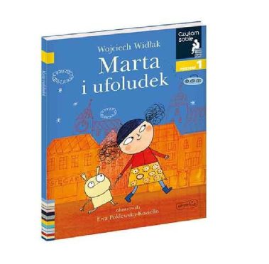 Książka Czytam sobie. Marta i ufoludek. Poziom 1 – Wydawnictwo Harper Kids