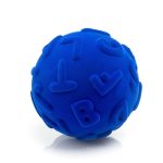 Sensoryczna piłka edukacyjna dla dzieci, niebieska od Rubbabu