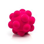 Piłka sensoryczna z mocną fakturą, różowe bąble od Rubbabu