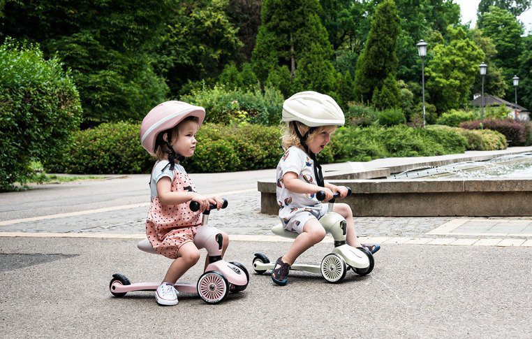 Hulajnoga jeździk 2w1 Scoot And Ride Highwaykick 1 dla dzieci 1-5 lat Różowy