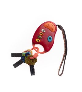 Zestaw kluczy z pilotem – wersja czerwona od B.Toys