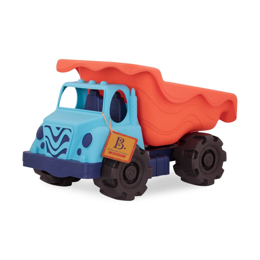 Duża ciężarówka, wywrotka w kolorze czerwonym od B.Toys