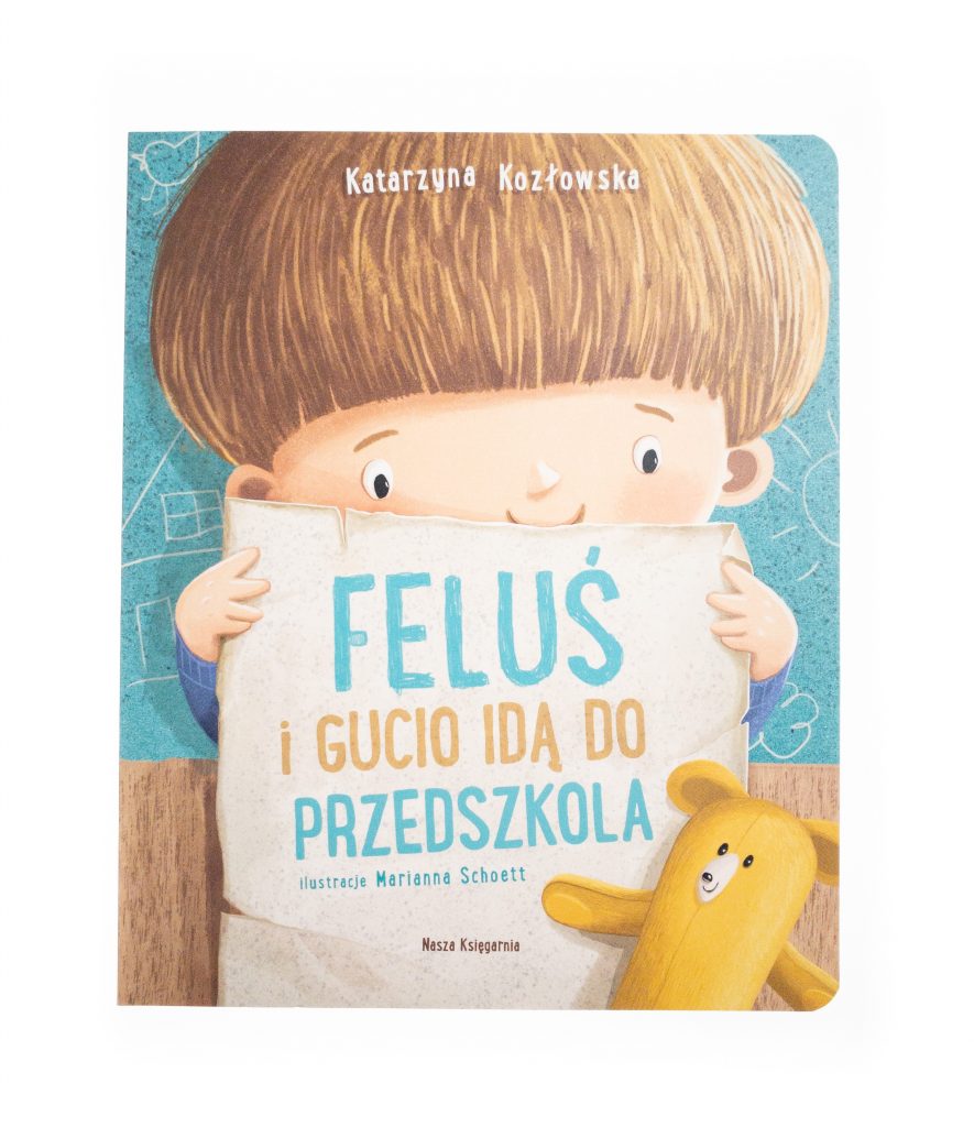 Książka Feluś i Gucio idą do przedszkola – wydawnictwo Nasza Księgarnia