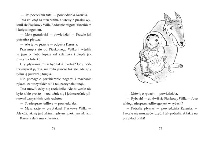 Książka Piaskowy wilk i ćwiczenia z myślenia – wydawnictwo Zakamarki