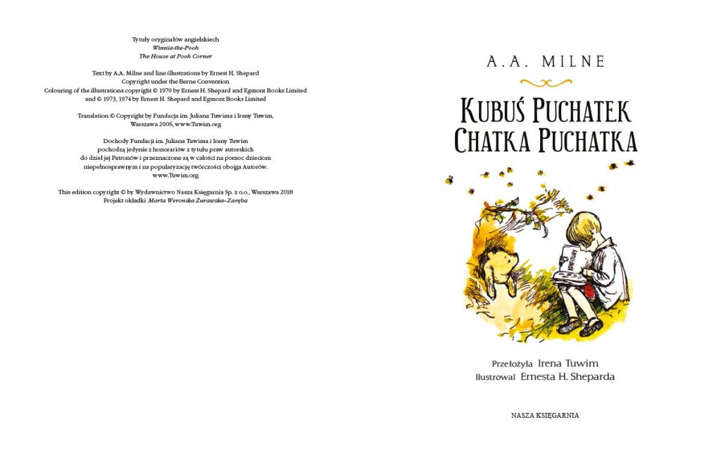 Książka Kubuś Puchatek. Chatka Puchatka – wydawnictwo Nasza Księgarnia