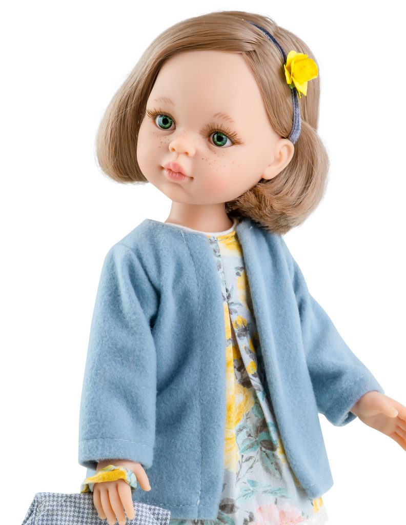 Hiszpańska lalka Carla z krótkimi włosami od Paola Reina