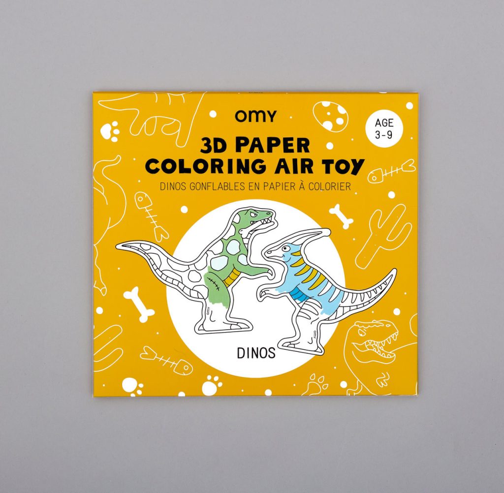 Niezwykła kolorowanka 3d AIR TOY - Dinozaury od Omy