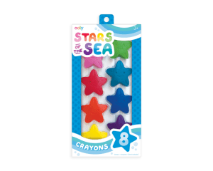 Kredki Gwiazdy Oceanu, Stars Of The Sea – zestaw 8 szt. od Ooly