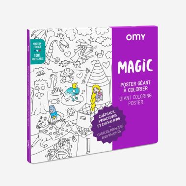 Gigantyczna kolorowanka 100x70cm – Magic od Omy