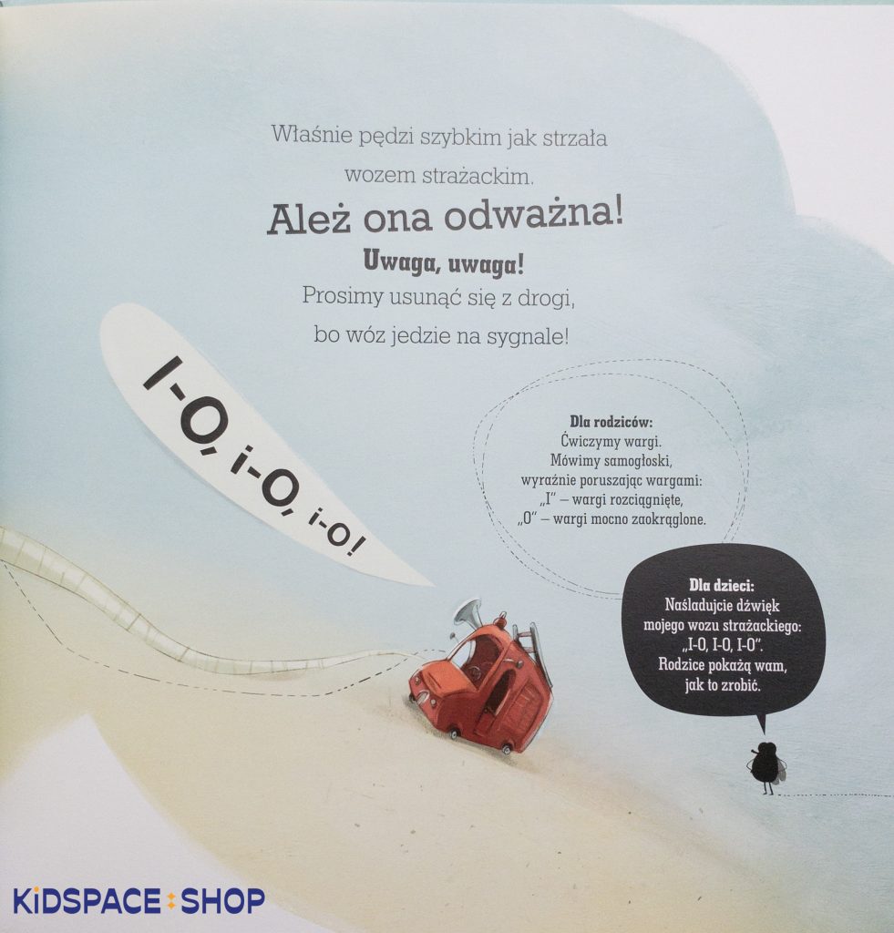Książka Z muchą na luzie ćwiczymy buzie, czyli zabawy… od wydawnictwa Nasza Księgarnia