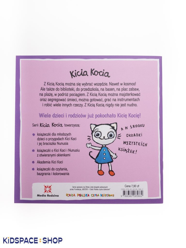 Książka Kicia Kocia jest chora od wydawnictwa Media Rodzina