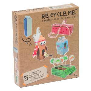 Zestaw Kreatywny. Ogród – 5 zabawek od Re-Cycle-Me