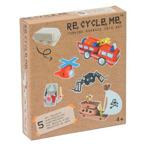 Zestaw Kreatywny. Statek – 5 zabawek od Re-Cycle-Me