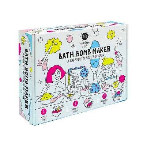 Bath Bomb Maker - Zestaw do tworzenia kul musujących do kąpieli od NAILMATIC