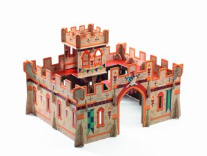 Układanka przestrzenna 3D Średniowieczny Zamek od Djeco