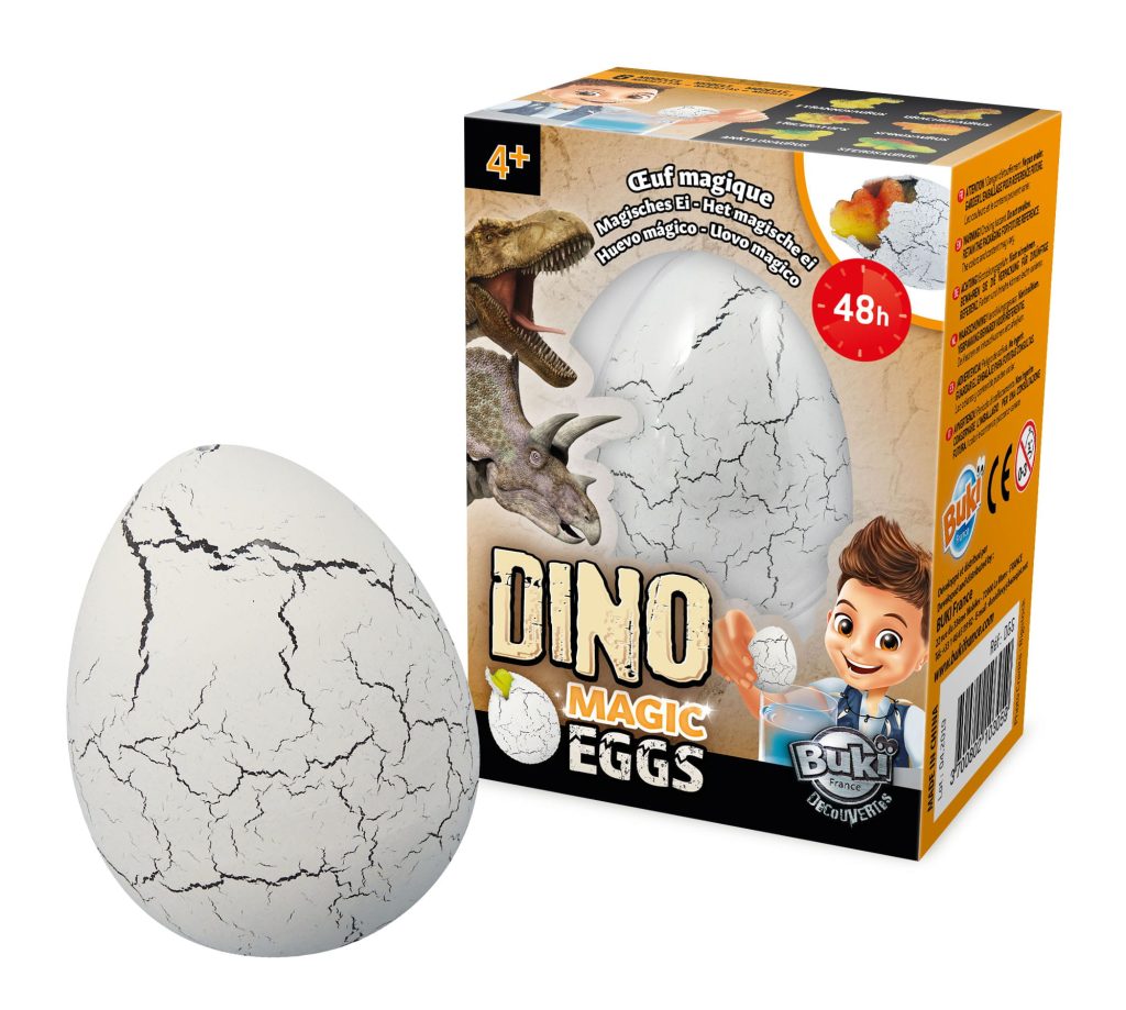 Magiczne jajko dinozaura od Buki