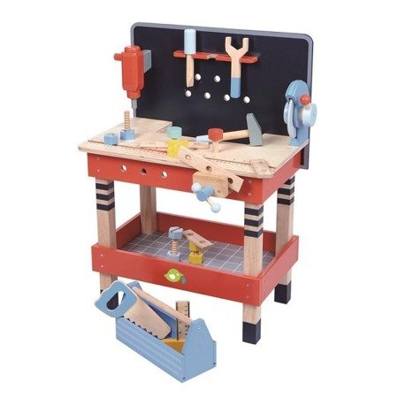 Drewniany warsztat - stolik od Tender Leaf Toys