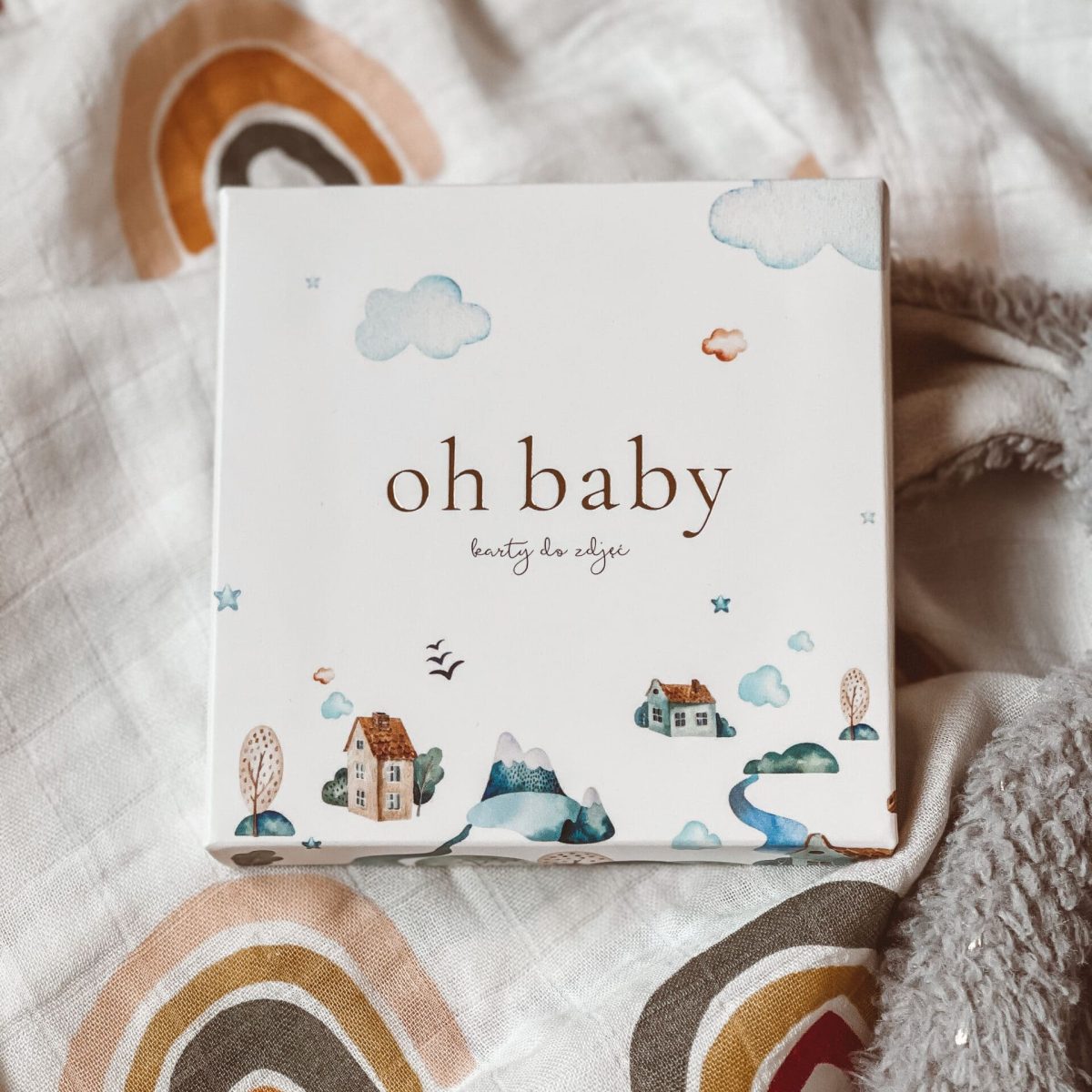 Karty do zdjęć z książeczką – „Oh Baby” od Mommy Planner