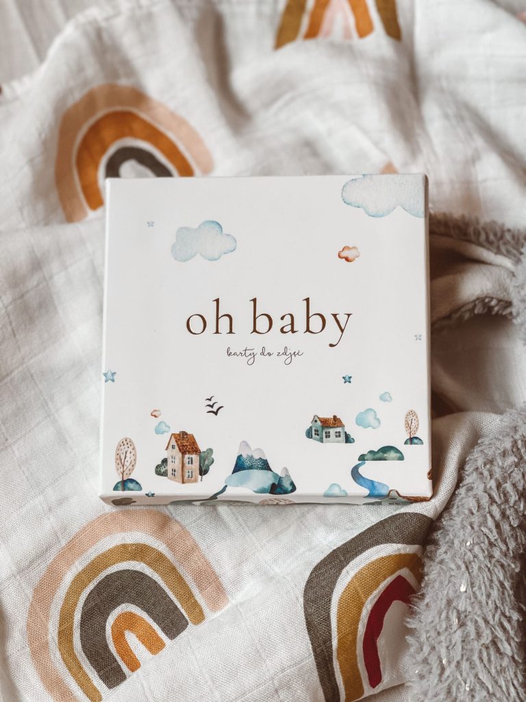 Karty do zdjęć z książeczką – „Oh Baby” od Mommy Planner