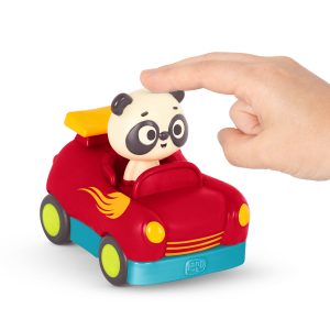 Zdalnie sterowany samochód – wyścigówka Riding Racers z kierowcą – Pandą od B.Toys