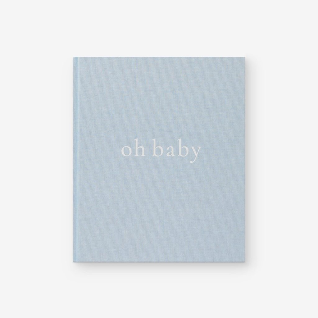 Pamiętnik dziecka – „Oh Baby” Baby Blue od Mommy Planner