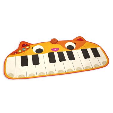 Muzyczna mata-kotek -Pianino podłogowe Lolo’s Meowsical Mat od B.Toys