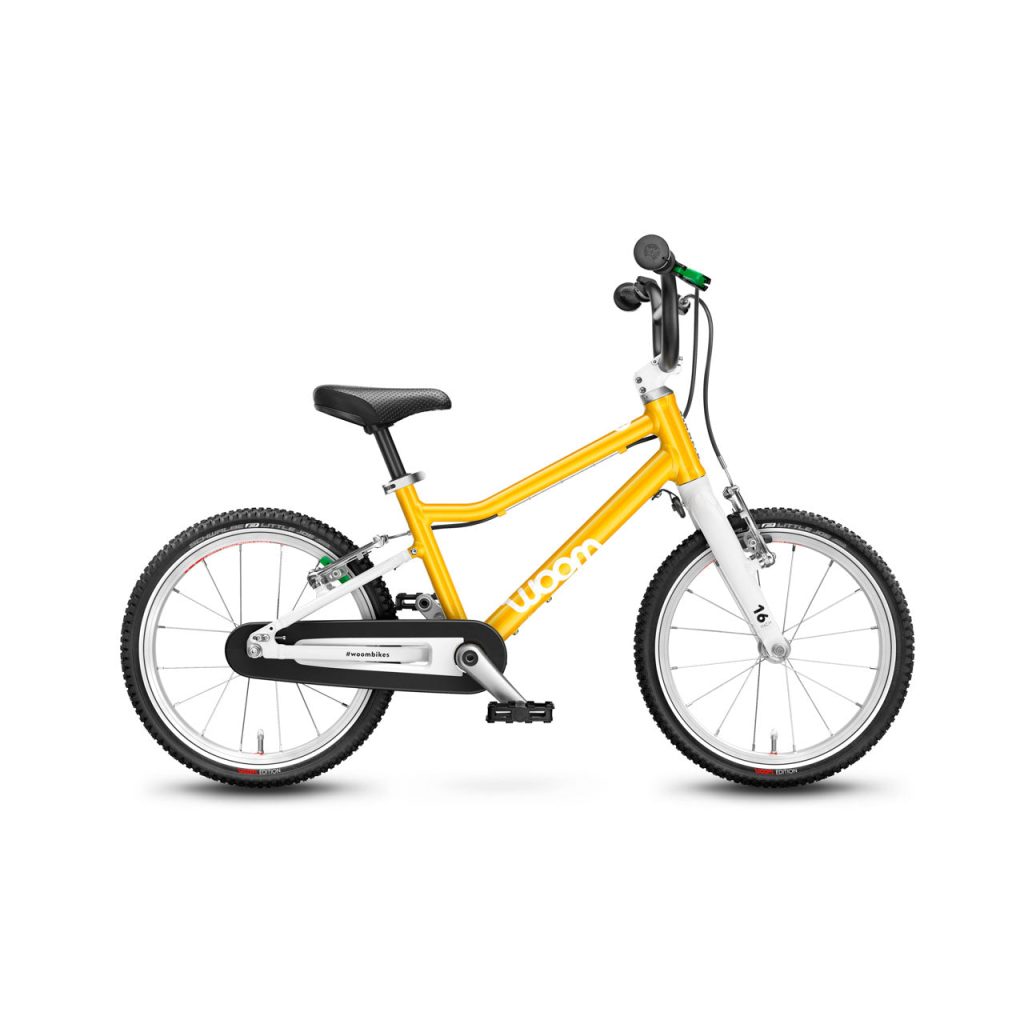 Rower dla dzieci 4-6 lat żółty Woom 3